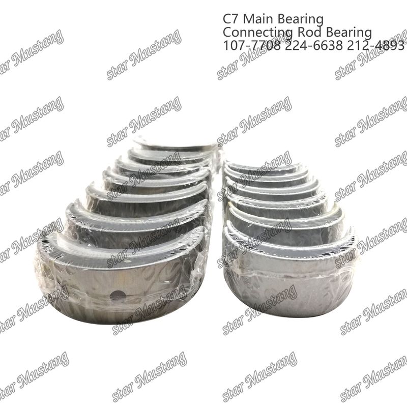 Bantalan Utama Dan Bantalan Con Rod C7 107-7708 224-6638 212-4893 Cocok untuk suku cadang mesin Caterpillar