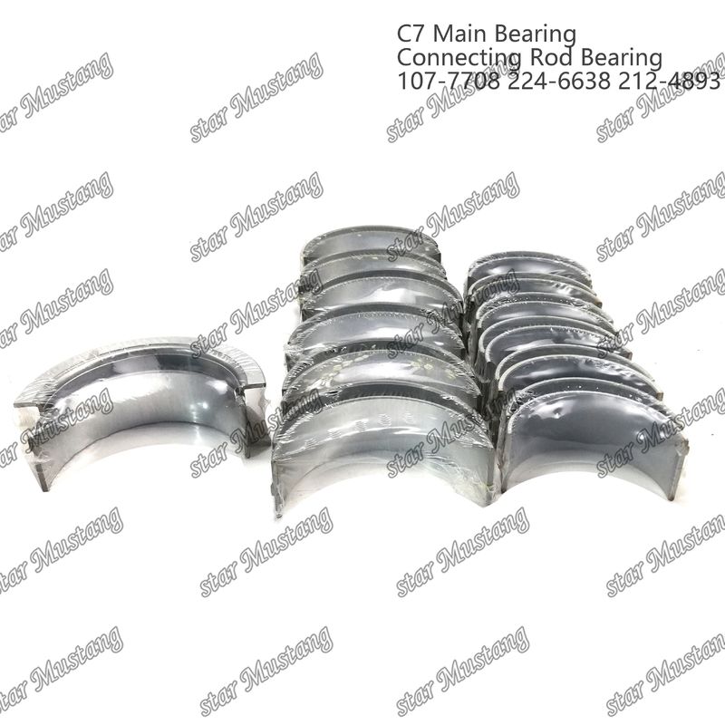 Bantalan Utama Dan Bantalan Con Rod C7 107-7708 224-6638 212-4893 Cocok untuk suku cadang mesin Caterpillar