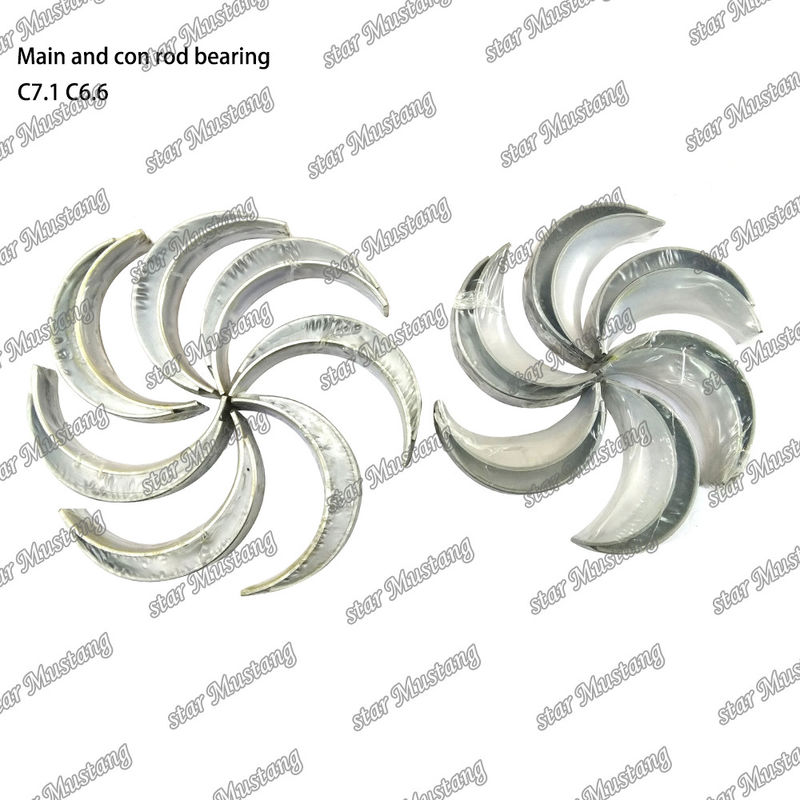 Bantalan Utama Dan Bantalan Con Rod C7.1 C6.6 0.25 Cocok untuk suku cadang mesin Caterpillar