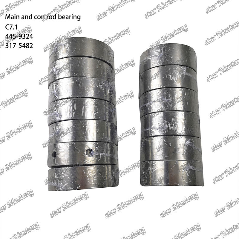 Bantalan utama dan bantalan con rod C7.1 STD 445-9324 317-5482 Cocok untuk suku cadang mesin Caterpillar