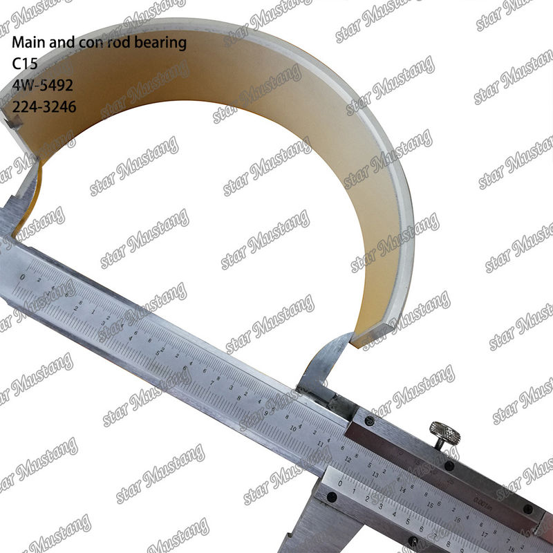 Bantalan utama dan bantalan con rod C15 STD Cocok untuk suku cadang mesin Caterpillar