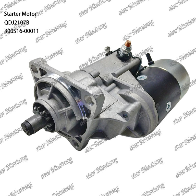 QDJ2107B Motor Starter Motor 300516-00011 24V 11T 4.5KW Untuk suku cadang mesin DOOSAN DAEWOO