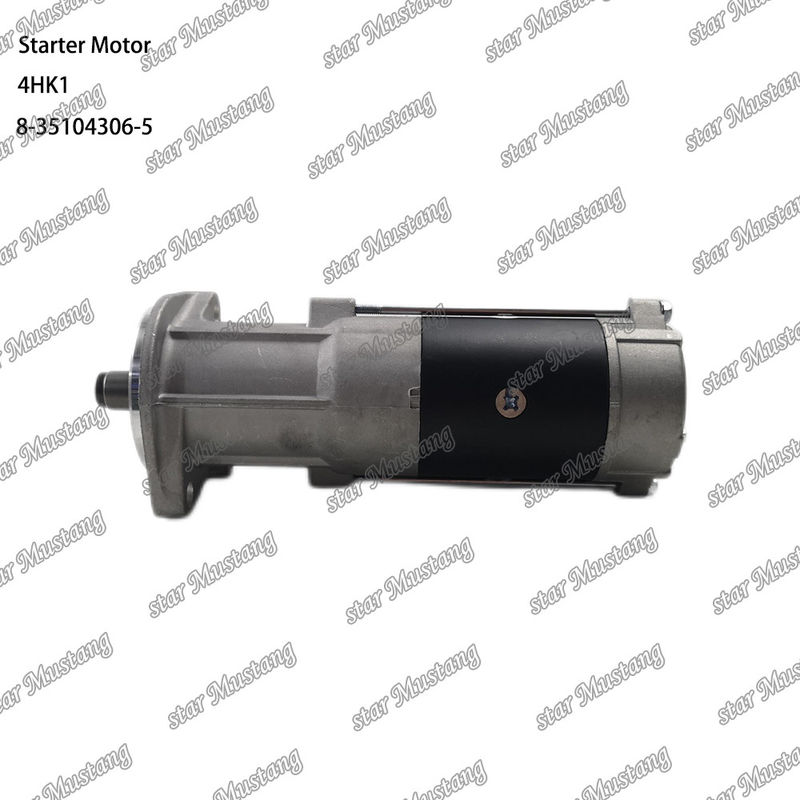 4HK1 Motor Starter Motor 8-35104306-5 24V 13T 5.5KW Untuk suku cadang mesin ISUZU