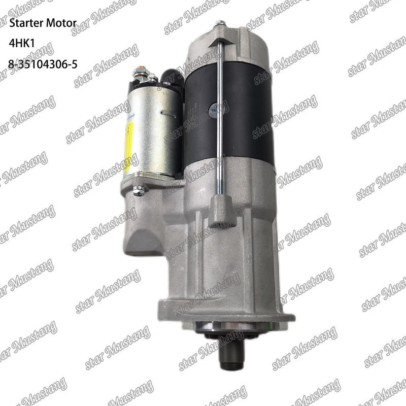 4HK1 Motor Starter Motor 8-35104306-5 24V 13T 5.5KW Untuk suku cadang mesin ISUZU