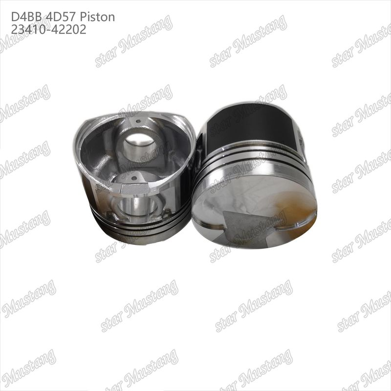 Piston Mesin Diesel Ketahanan Tinggi untuk D4BB 4D57 23410-42202 Ringan dan awet