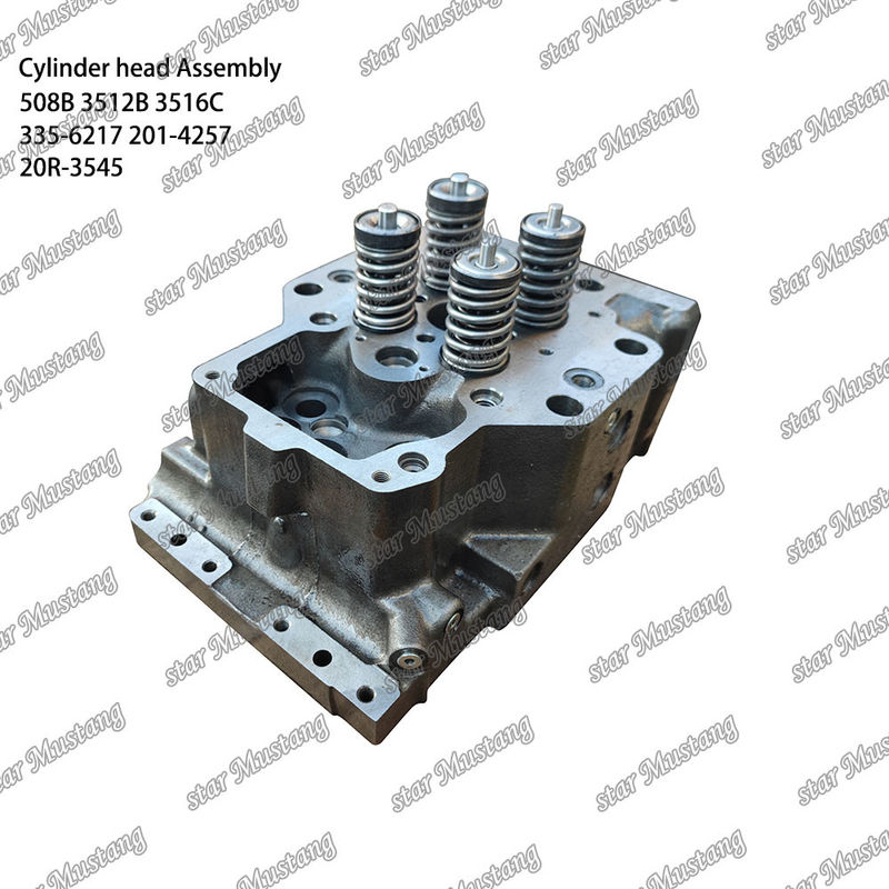 Silinder Head Assembly 508B 3512B 3516C 335-6217 201-4257 20R-3545 Untuk suku cadang mesin Caterpillar Jenis mesin diesel