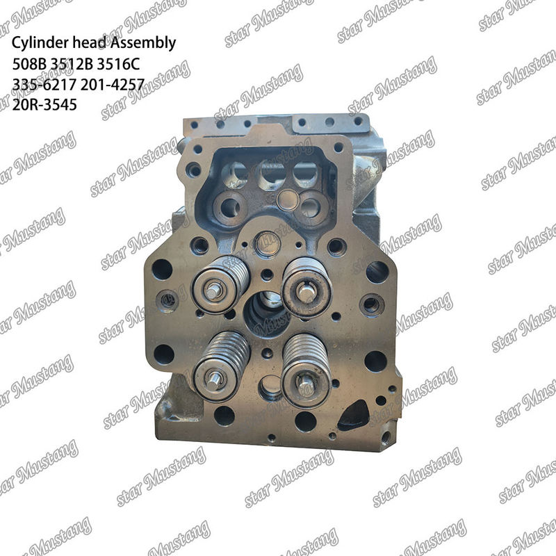 Silinder Head Assembly 508B 3512B 3516C 335-6217 201-4257 20R-3545 Untuk suku cadang mesin Caterpillar Jenis mesin diesel