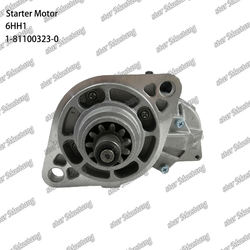 Situasi 6HH1 Motor Starter Motor 11T 24V 5.0KW 1-81100323-0 1-81100307-0 Untuk suku cadang mesin ISUZU