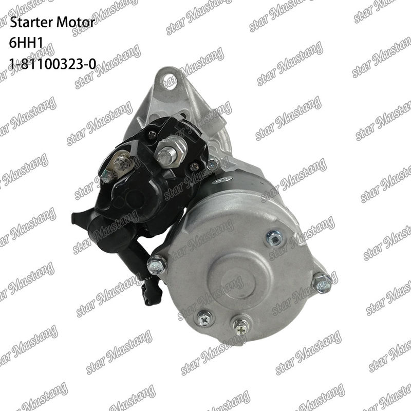 Situasi 6HH1 Motor Starter Motor 11T 24V 5.0KW 1-81100323-0 1-81100307-0 Untuk suku cadang mesin ISUZU