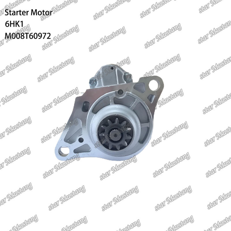 6HK1 Motor Starter Motor 24V 5.0KW 11T M008T60972 898060-8540 Untuk suku cadang mesin ISUZU