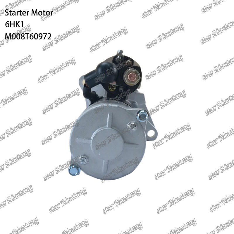 6HK1 Motor Starter Motor 24V 5.0KW 11T M008T60972 898060-8540 Untuk suku cadang mesin ISUZU