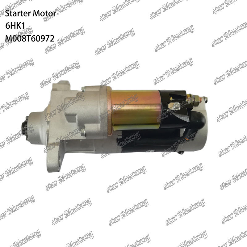 6HK1 Motor Starter Motor 24V 5.0KW 11T M008T60972 898060-8540 Untuk suku cadang mesin ISUZU