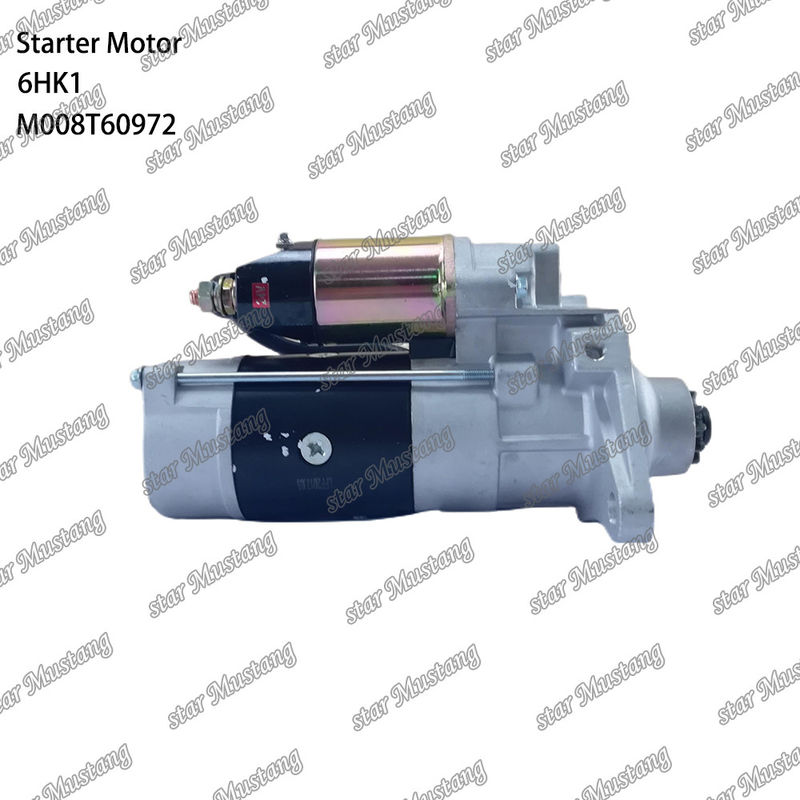 6HK1 Motor Starter Motor 24V 5.0KW 11T M008T60972 898060-8540 Untuk suku cadang mesin ISUZU