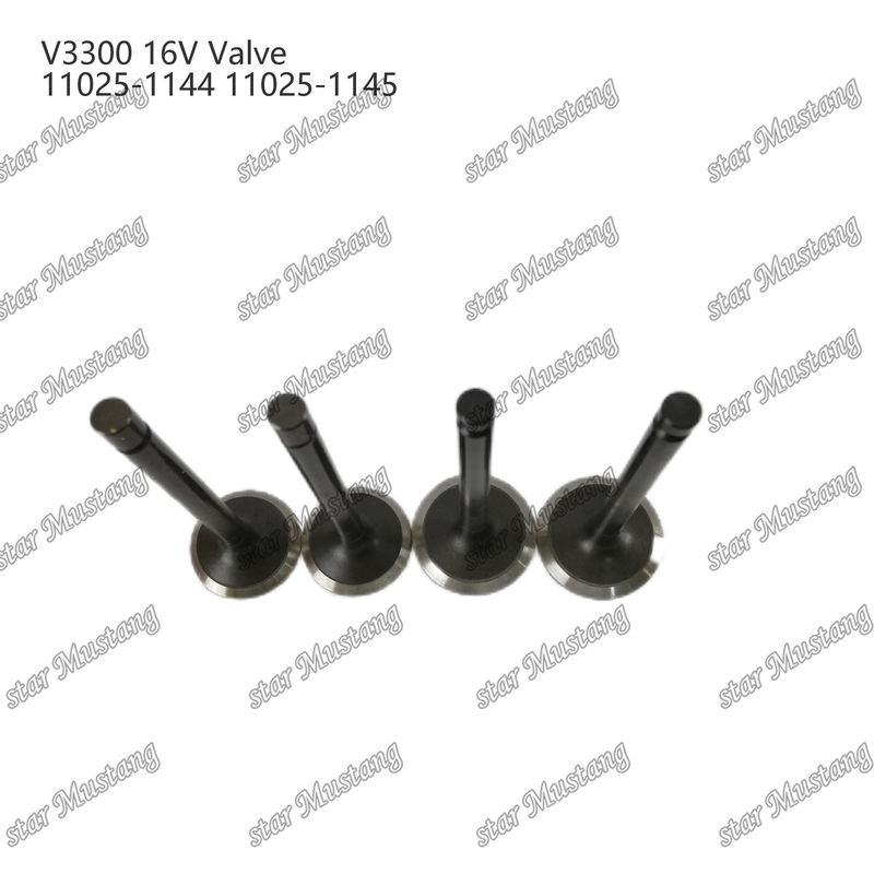 Original Stock Integral Structure Valve V3300 16V IN 11025-1144 EX 11025-1145 Bagian mesin