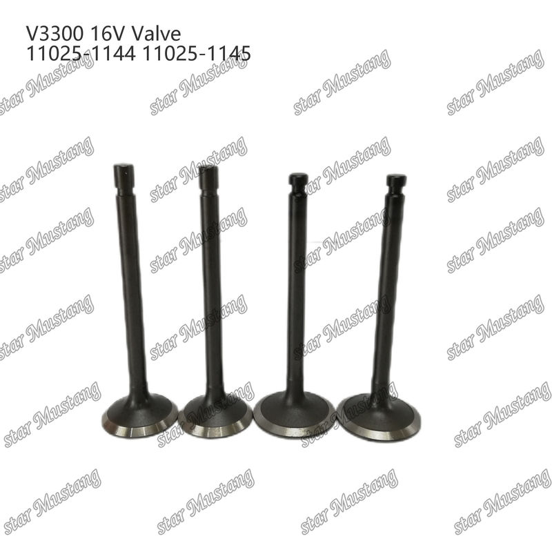 Original Stock Integral Structure Valve V3300 16V IN 11025-1144 EX 11025-1145 Bagian mesin