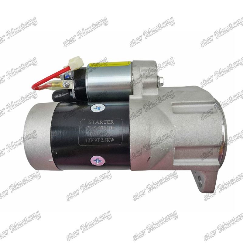 4D106 4TNE94 Motor Starter Motor 12V 9T 2.8KW R60-7 Untuk suku cadang mesin YANMAR