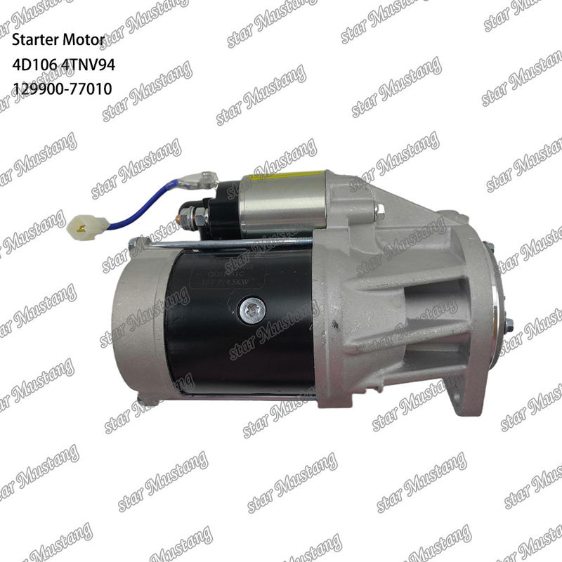 4D106 4TNV94 Motor Starter Motor 12V 9T 4.5KW Untuk suku cadang mesin YANMAR