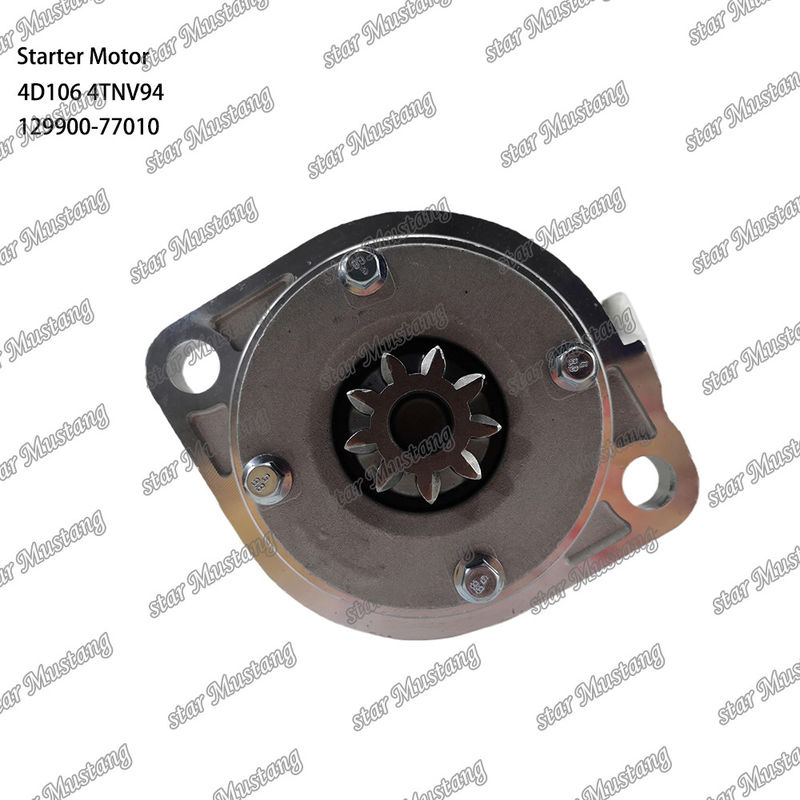 4D106 4TNV94 Motor Starter Motor 12V 9T 4.5KW Untuk suku cadang mesin YANMAR