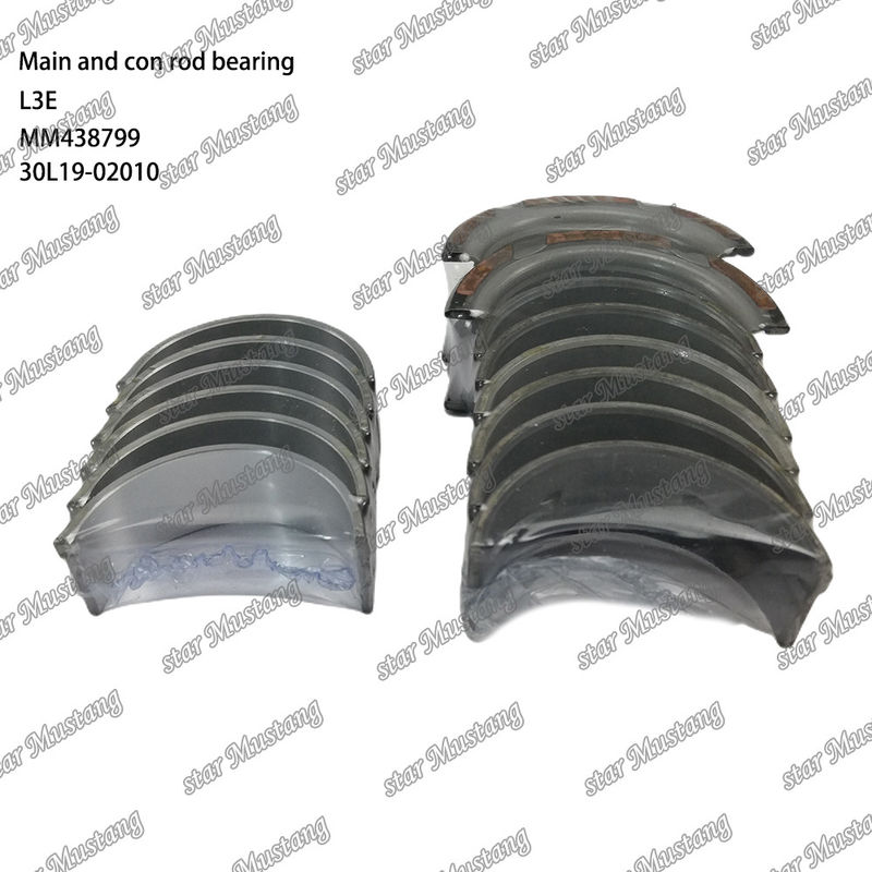 L3E Bantalan utama dan bantalan con rod 0,50 MM438799 30L19-02010 Cocok untuk suku cadang mesin Mitsubishi