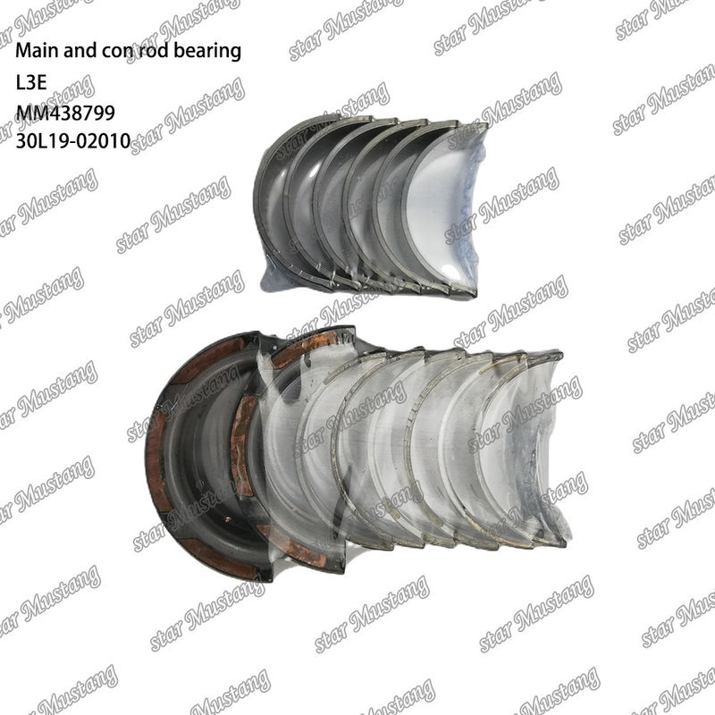 L3E Bantalan utama dan bantalan con rod 0,50 MM438799 30L19-02010 Cocok untuk suku cadang mesin Mitsubishi
