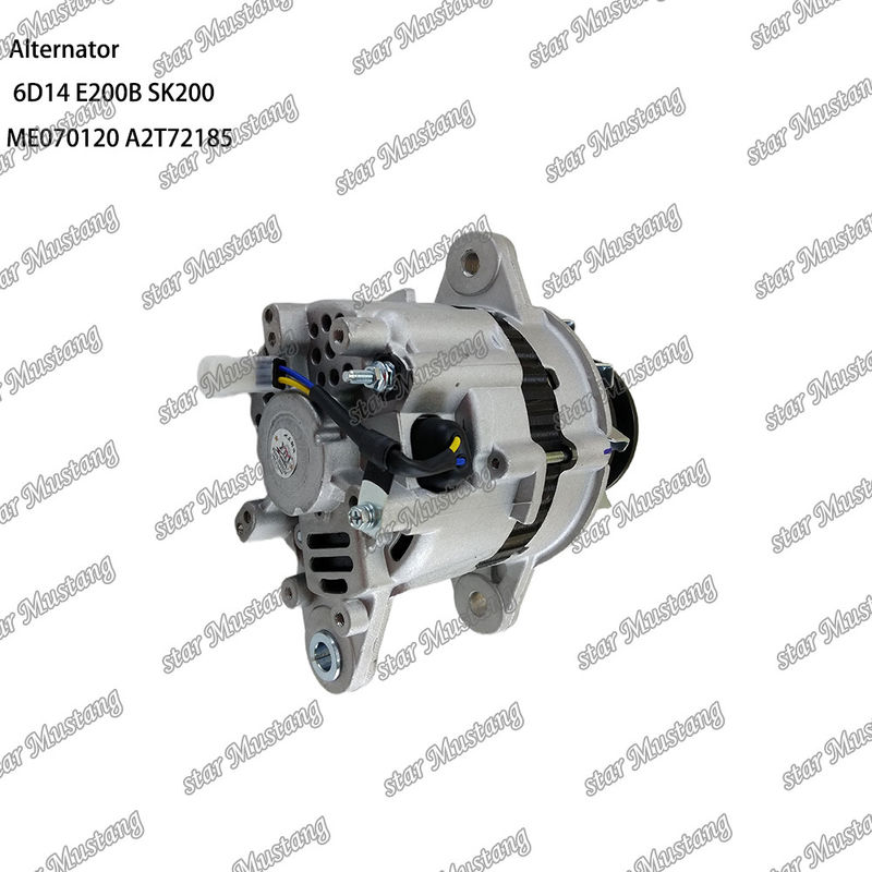 Alternator 6D14 E200B SK200 24V 35A ME070120 A2T70772 A2T72185 Cocok untuk suku cadang mesin Mitsubishi