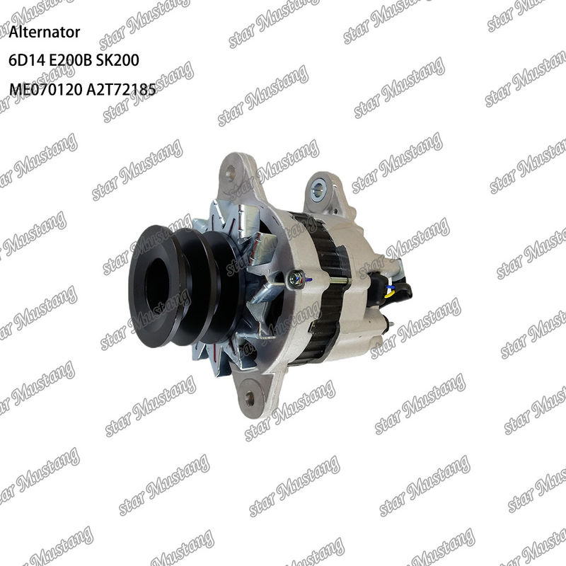Alternator 6D14 E200B SK200 24V 35A ME070120 A2T70772 A2T72185 Cocok untuk suku cadang mesin Mitsubishi