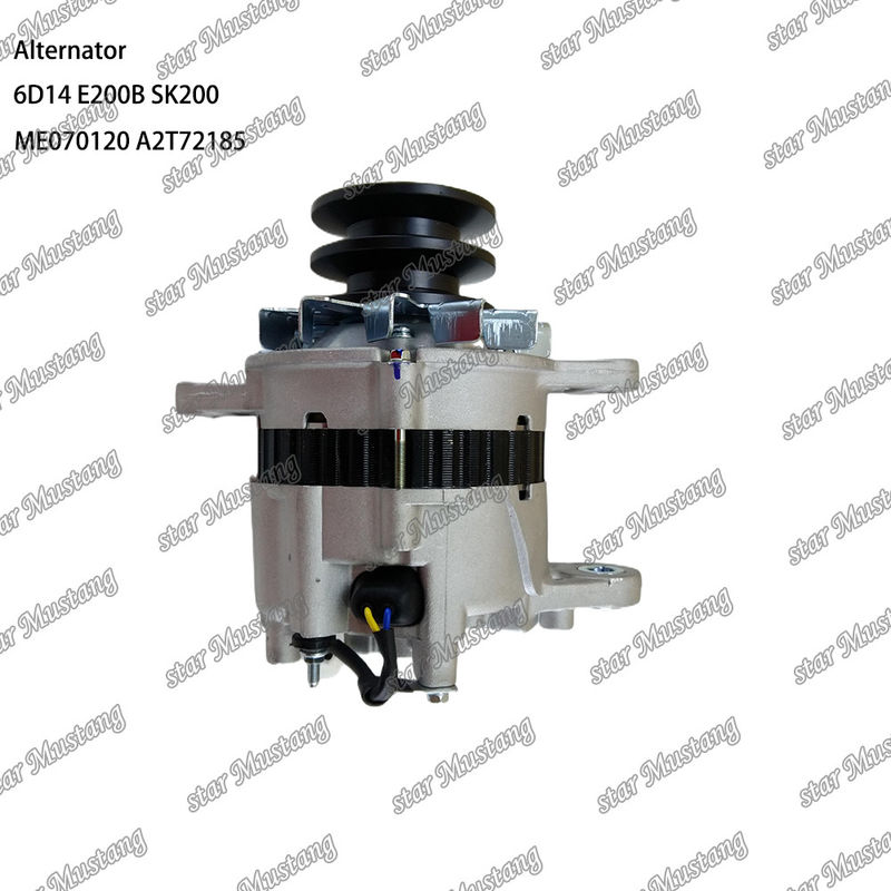 Alternator 6D14 E200B SK200 24V 35A ME070120 A2T70772 A2T72185 Cocok untuk suku cadang mesin Mitsubishi
