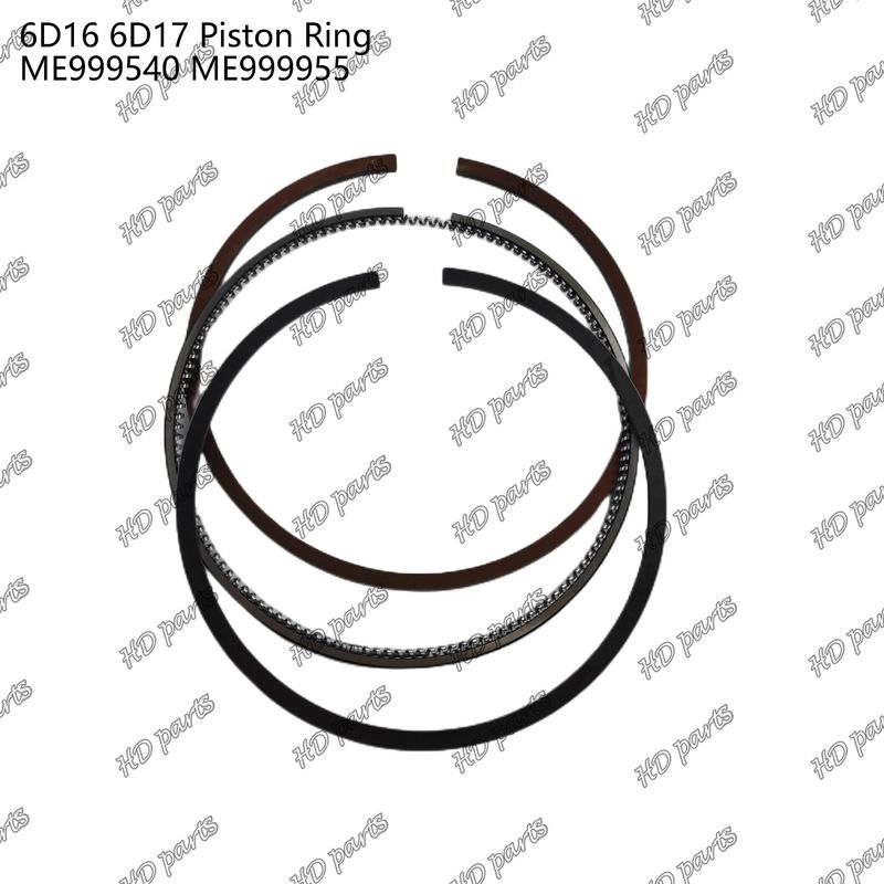 Online Dukungan Piston Ring 6D16 6D17 ME999540 ME999955 Cocok Untuk Mitsubishi Mesin suku cadang Silinder Gasket