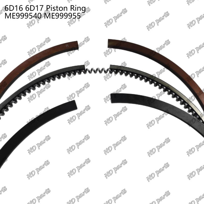 Online Dukungan Piston Ring 6D16 6D17 ME999540 ME999955 Cocok Untuk Mitsubishi Mesin suku cadang Silinder Gasket
