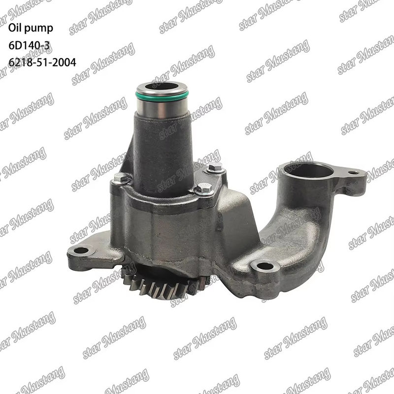 Pompa minyak asli 6D140-3 6218-51-2004 Cocok untuk suku cadang mesin Mitsubishi