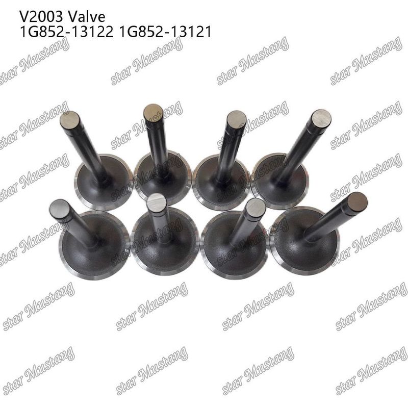 Mesin Diesel Bagian Asli Stok Integral Struktur Katup V2003 1G852-13122 1G852-13121 Dengan Online Dukungan Setelah