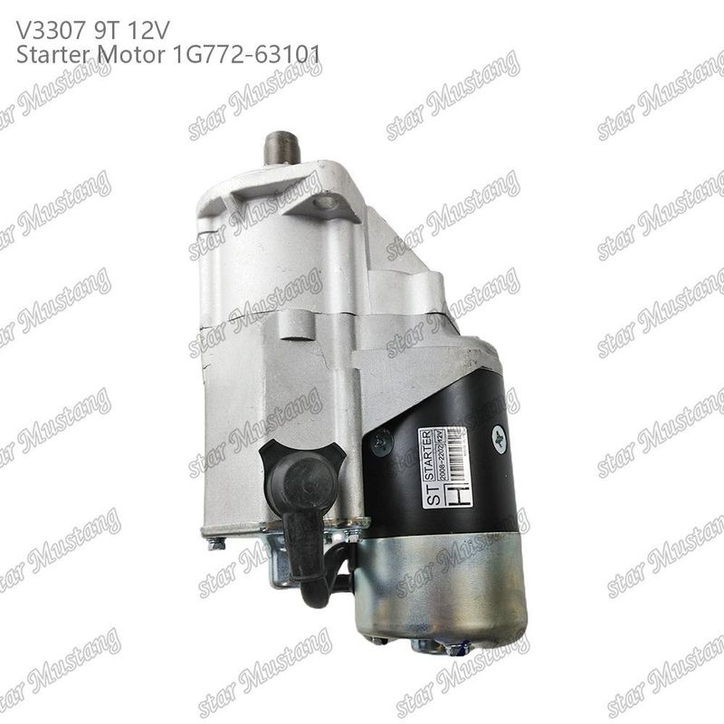 Motor starter V3307 9T 12V 1G772-63101 Cocok Untuk Untuk Bagian mesin KUBOTA