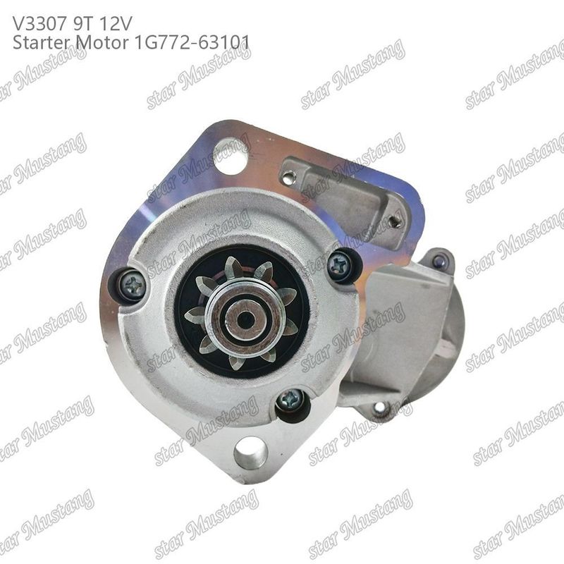 Motor starter V3307 9T 12V 1G772-63101 Cocok Untuk Untuk Bagian mesin KUBOTA