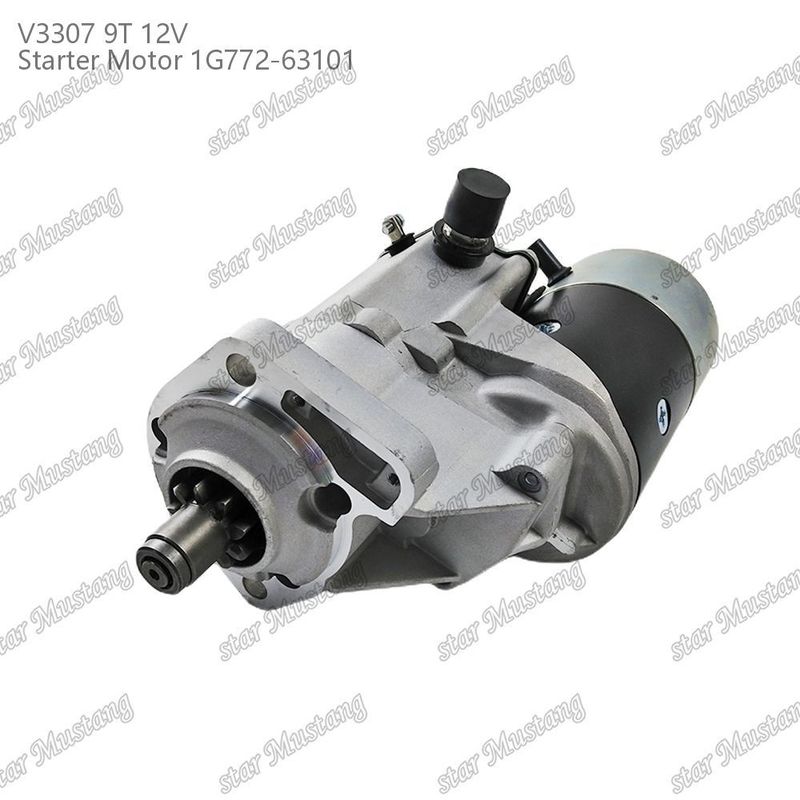 Motor starter V3307 9T 12V 1G772-63101 Cocok Untuk Untuk Bagian mesin KUBOTA