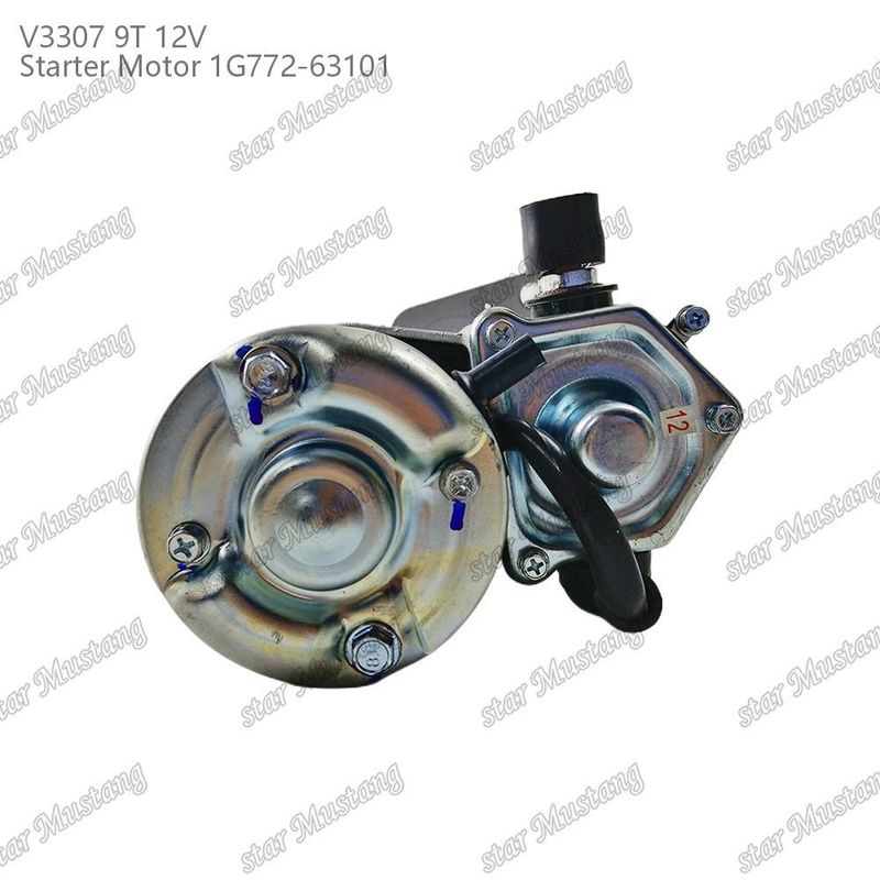 Motor starter V3307 9T 12V 1G772-63101 Cocok Untuk Untuk Bagian mesin KUBOTA