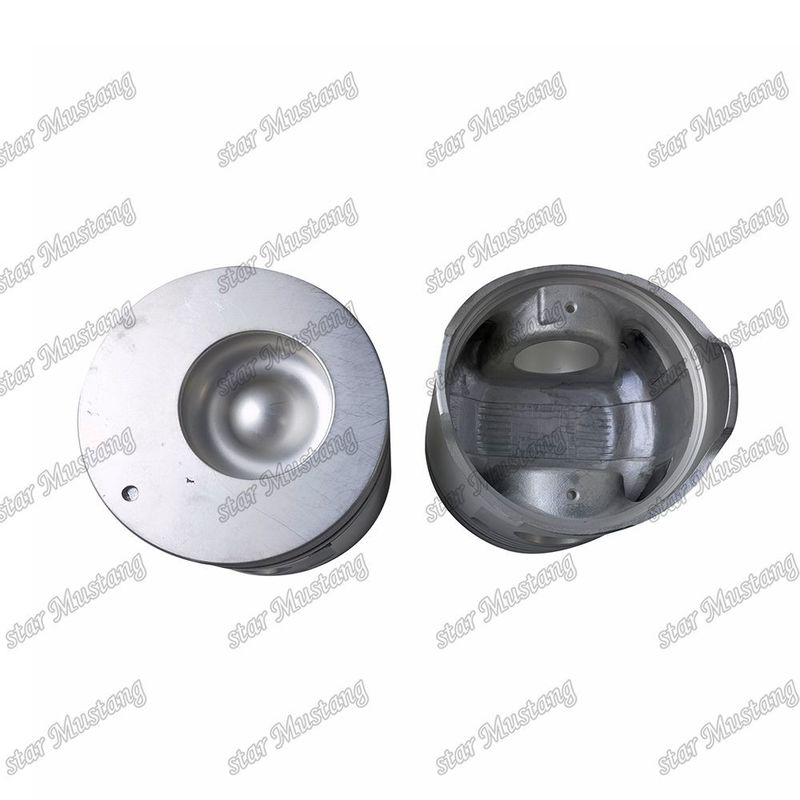 Ketahanan tinggi Rata-rata aliran Piston D4AF Kamar pembakaran 50.5mm 23410-41210 23411-41210 untuk kecepatan putaran tinggi