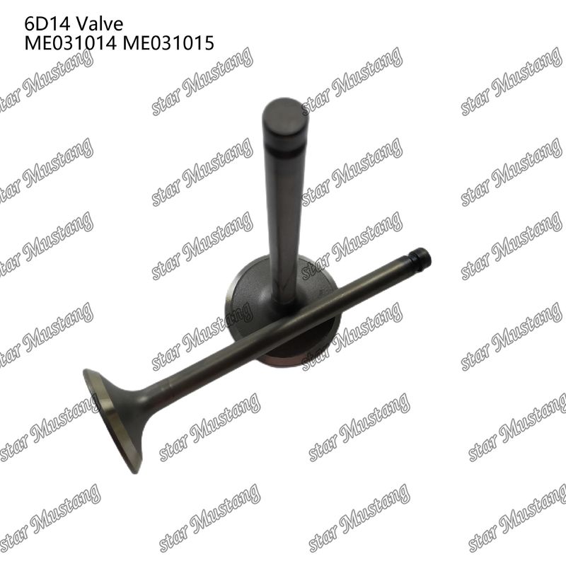 Integral Struktur Valve 6D14 ME031014 ME031015 Mesin Diesel Bagian Asli Stok dengan Online Support Setelah