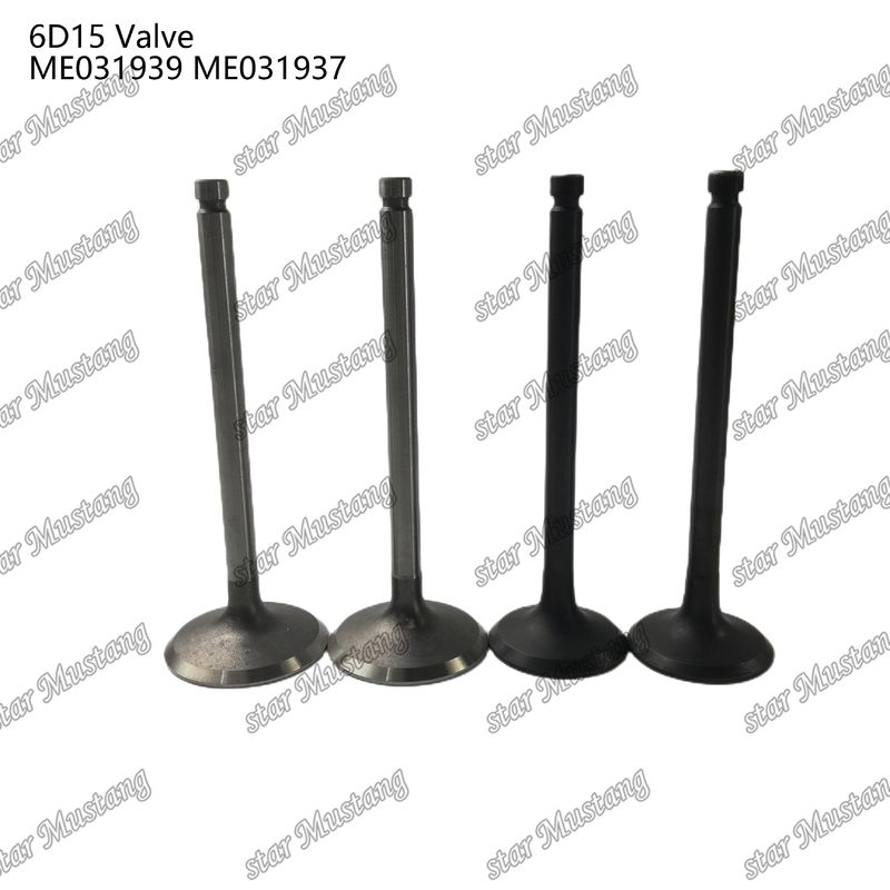 Integral Structure Valve 6D15 ME031939 ME031937 Mesin Diesel Bagian Asli Stok Dengan Dukungan Online Setelah