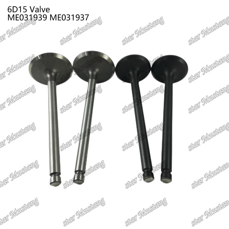 Integral Structure Valve 6D15 ME031939 ME031937 Mesin Diesel Bagian Asli Stok Dengan Dukungan Online Setelah