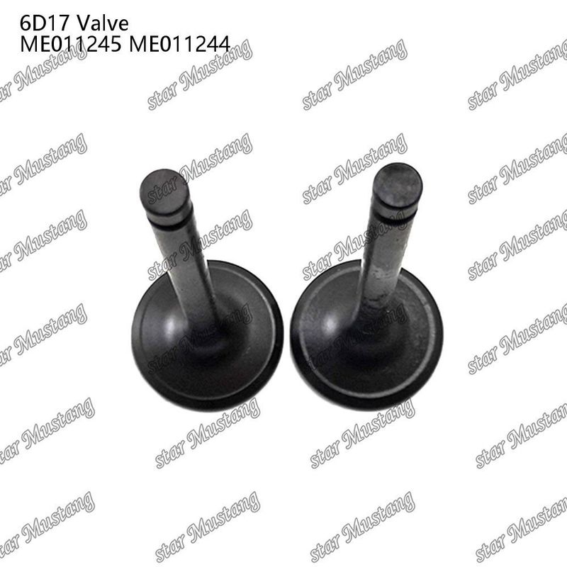 Original Stock Integral Structure Valve 6D17 24V ME011245 ME011244 Mesin Diesel Bagian Short Block dengan Dukungan Online