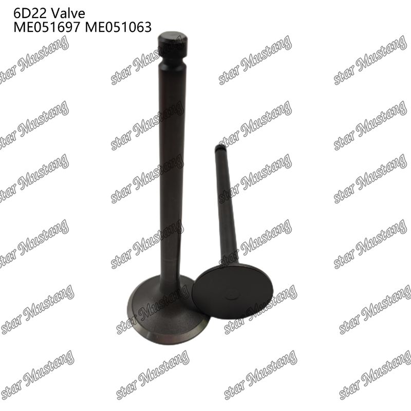 Integral Struktur Valve 6D22 ME051697 ME051063 Mesin Diesel Bagian Asli Stok dengan Online Support Setelah