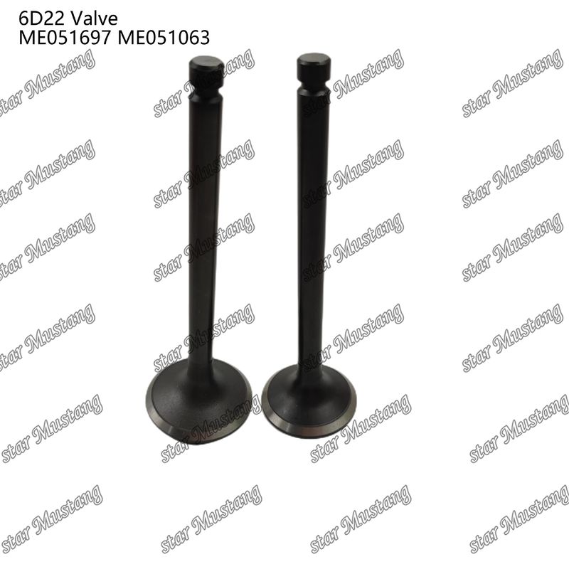 Integral Struktur Valve 6D22 ME051697 ME051063 Mesin Diesel Bagian Asli Stok dengan Online Support Setelah