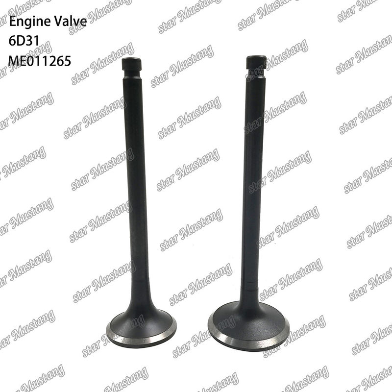 Integral Structure Valve 6D31 ME011265 ME011266 Mesin Diesel Bagian Original Stock dengan Online Support Setelah
