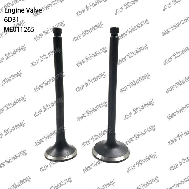 Integral Structure Valve 6D31 ME011265 ME011266 Mesin Diesel Bagian Original Stock dengan Online Support Setelah