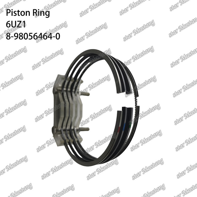 Piston Ring 6UZ1 8-98056464-0 1-87813127-0 Cocok untuk Bagian Mesin Isuzu