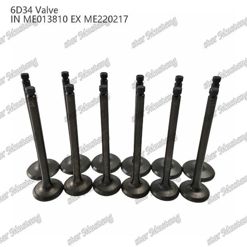 6D34 ME013810 ME220217 Suku Cadang Mesin Diesel Stok Asli dengan Dukungan Online Setelah