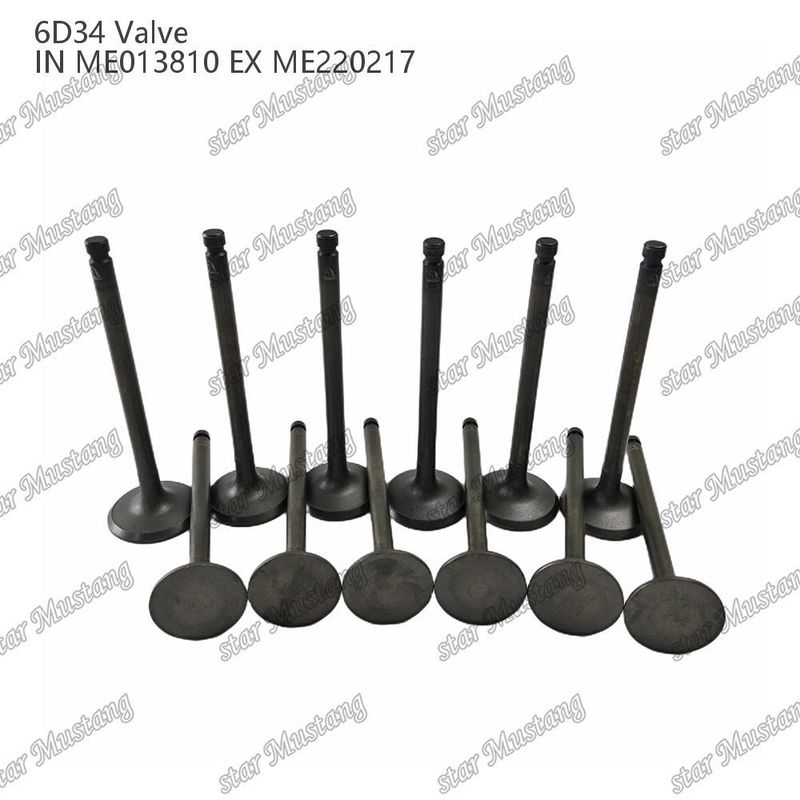6D34 ME013810 ME220217 Suku Cadang Mesin Diesel Stok Asli dengan Dukungan Online Setelah