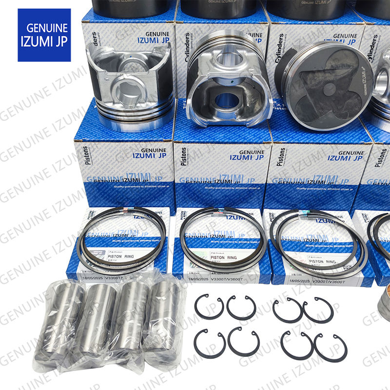 Kit Liner Mesin V3300T-12V Set 1G563-21774 Untuk Suku Cadang Mesin Kubota