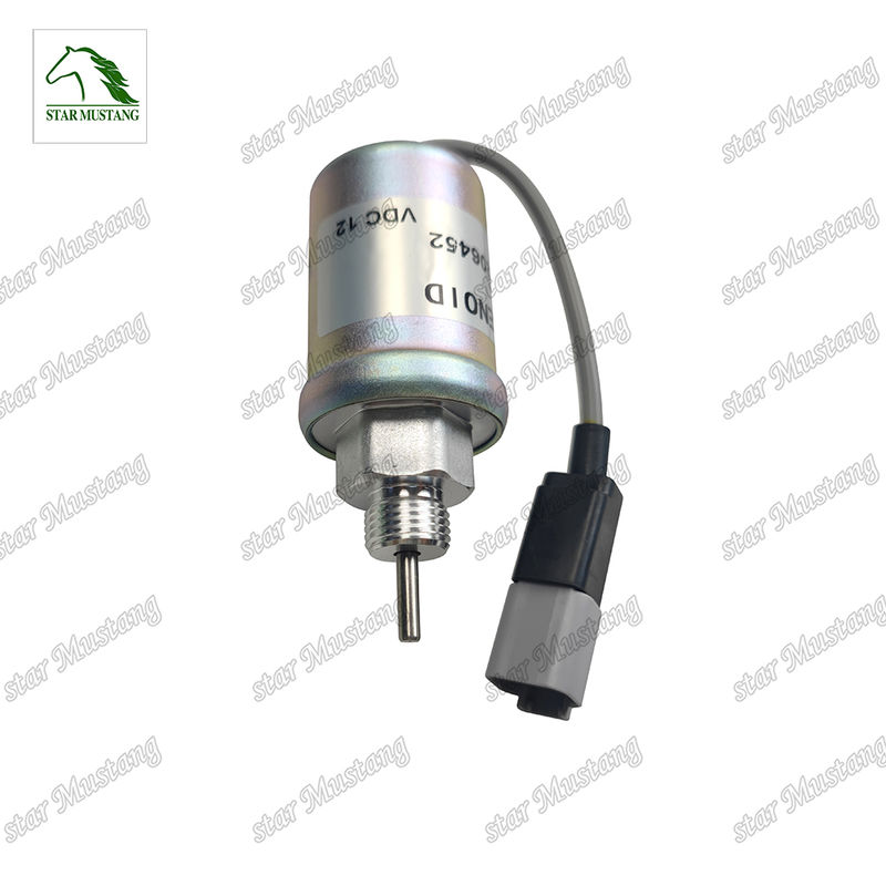 403D-15 Solenoid Pemutus Bahan Bakar U85206452 12V Untuk Suku Cadang Mesin Perkins Caterpillar