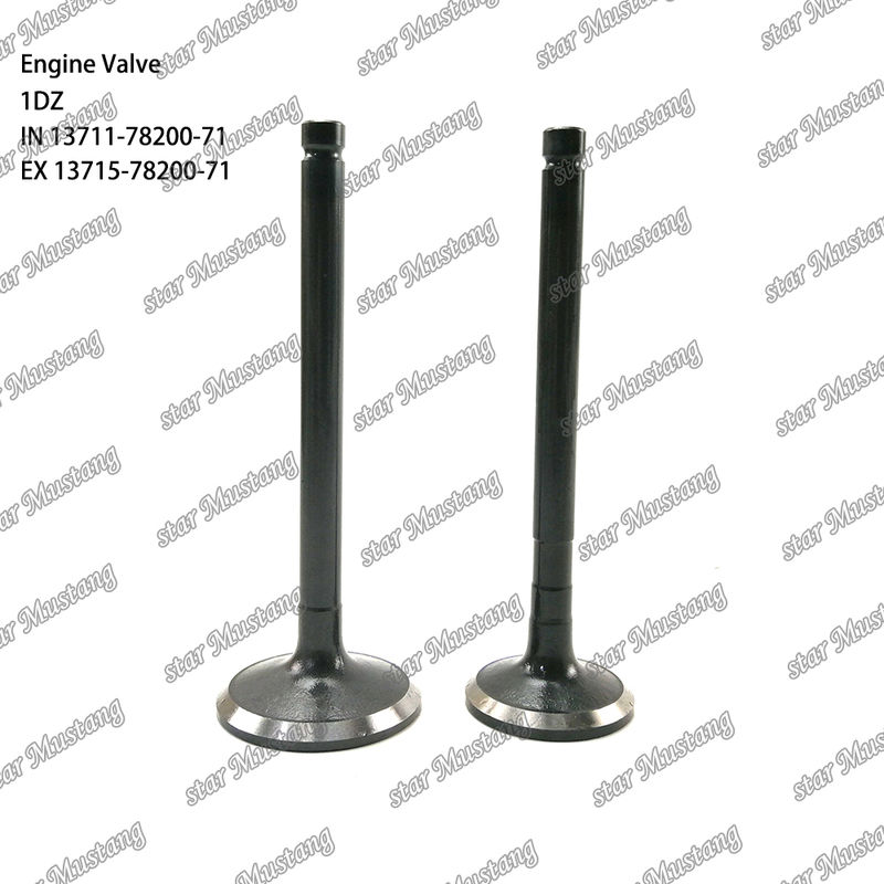 Katup Struktur Integral 1DZ 13711-78200-7113715-78200-71 Suku Cadang Mesin Diesel Stok Asli dengan Dukungan Online Setelahnya